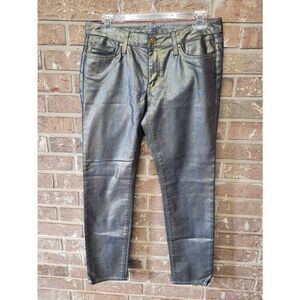 Kate Spade Metallic Skinny Jeans